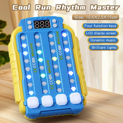 Music Decompression Parkour rhythm master presses puzzle puzzle level concentration training toy boy girl birthday gift
