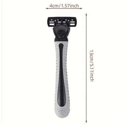 Shaver Brand New Design Men Razor Shaving Two Layer Shaver Reusable Razor Imported Blade Multi Tool Head Change
