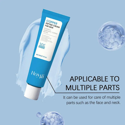 50g Copper Peptide Cream for Face, Daily Moisturizer Face Cream for Fine Lines &Wrinkle, Firming Skin Elasticity Korean Skincare