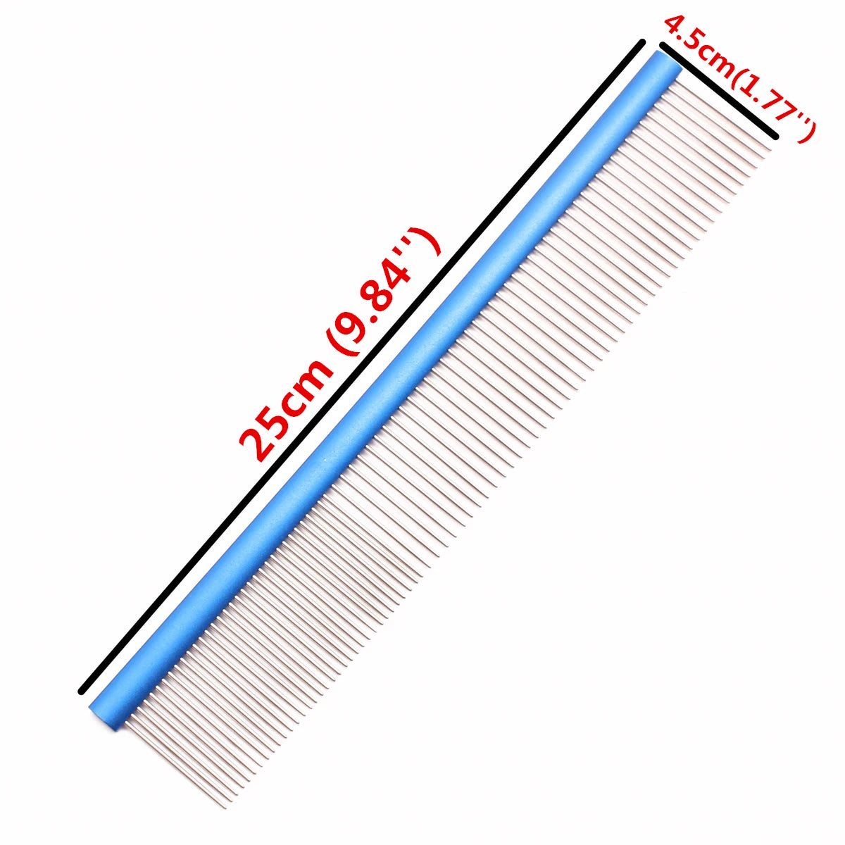 Pet Grooming Combs Aluminum Alloy Brush For Dogs Boundary Knot Massage Tools Professional Salon Cat Hair Cleaning Crescent 7900#
