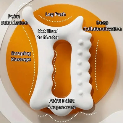 Body Shaping Massage Stick Facial Muscle Pulling Eye Acupoint Meridian Brush Stomach Pushing Scraper for Sculpture