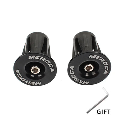 1 Pair Mountain Road Bike Handlebar End Plugs Aluminum Alloy Handle Bar End Cap BMX MTB Bike Grip Cover Bicycle Accessories
