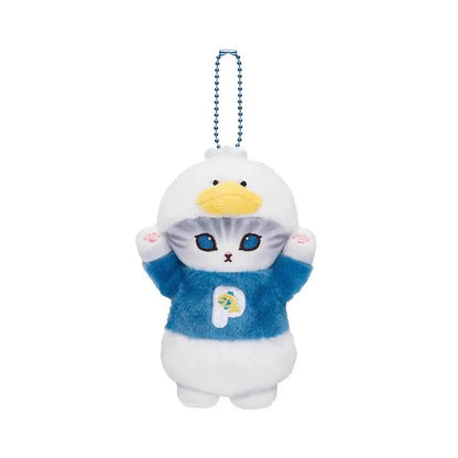 Anime Shark Cat Co Branded Cross-dress Kuromi Hello Kitty Cinnamoroll Plush Toys Collect Decoration Pendant Gift