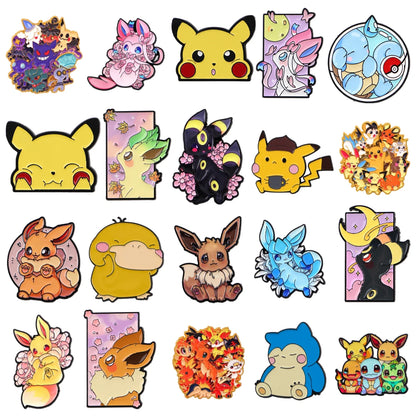 Cartoon Elf Enamel Pin Cute Anime Brooches Woman Backpack Accessories Bags Badge Fashion Lapel Jewelry Friends Gifts