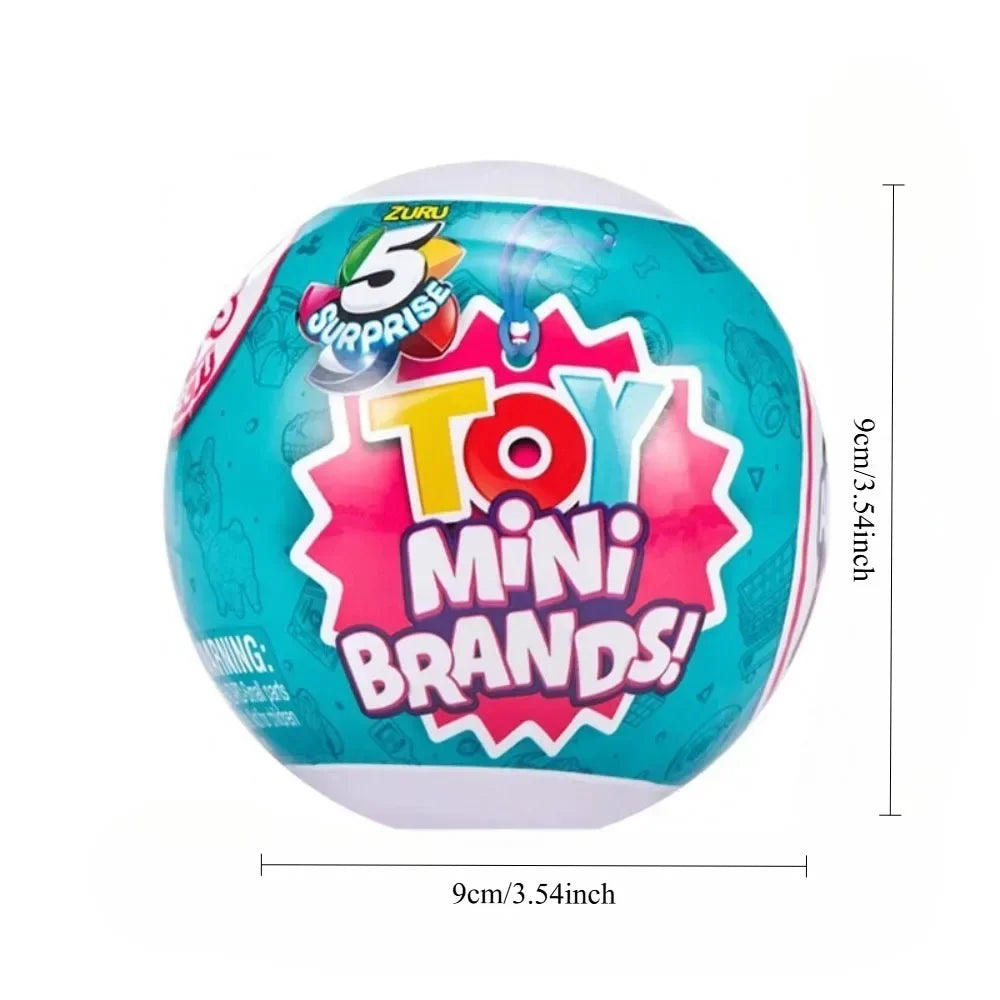 Zuru 5 Surprises mini toy brand, a well-known brand's mini toys, blind ball trend blind box play mini miniature toys