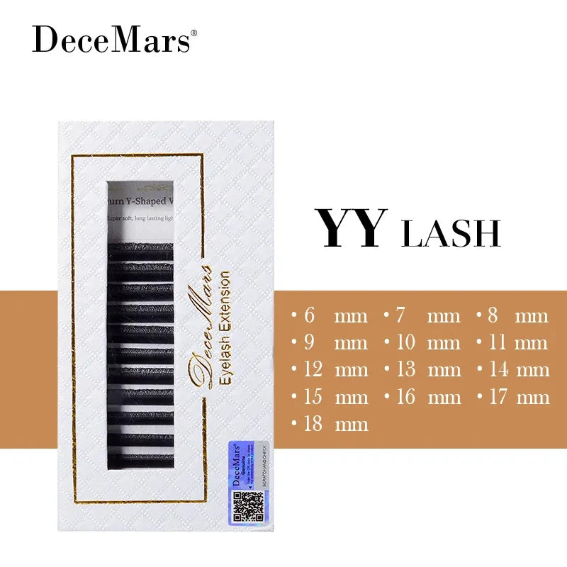 DeceMars 3cases/lot YY Eyelash Extension