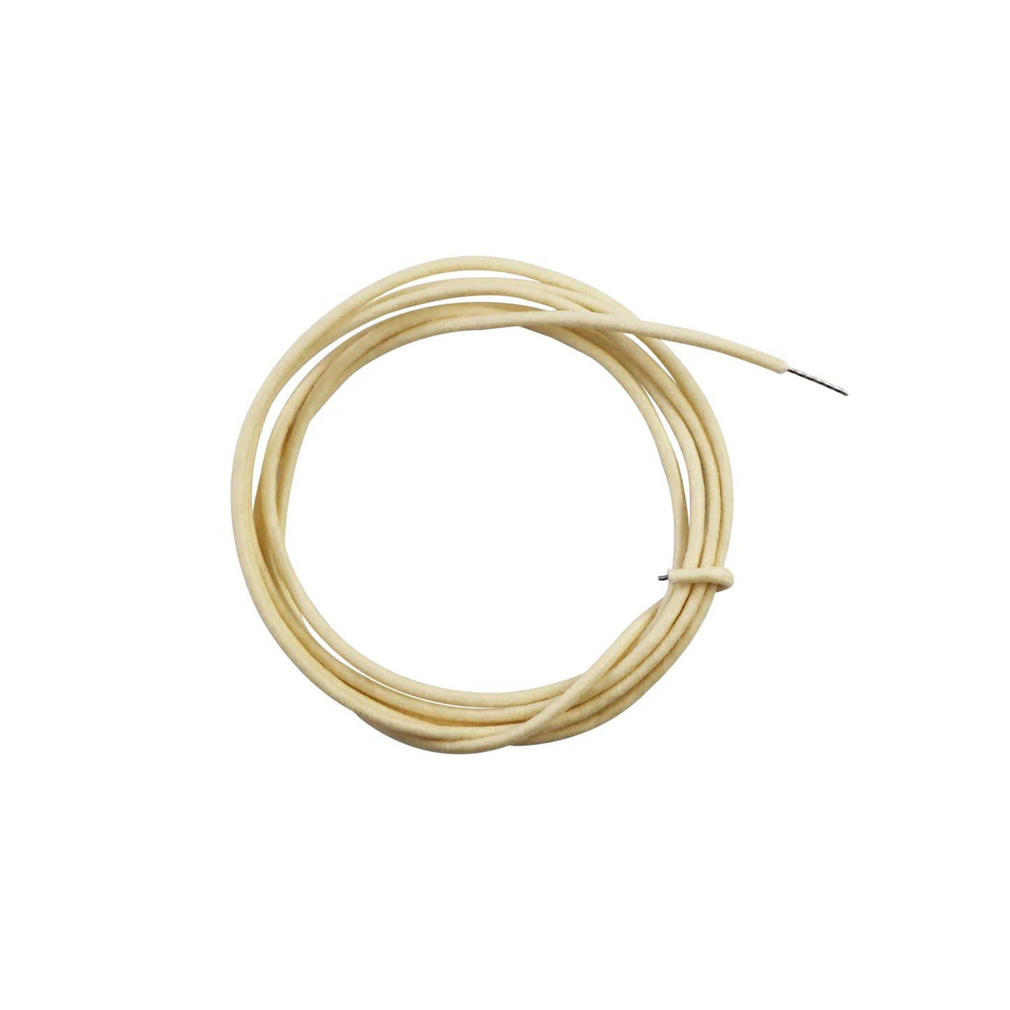 Cloth-covered Waxed Vintage-style Pushback Guitar Wire (white/black/yellow)Pushback Wire for Electric Guitar Upgrade,22 AWG wire