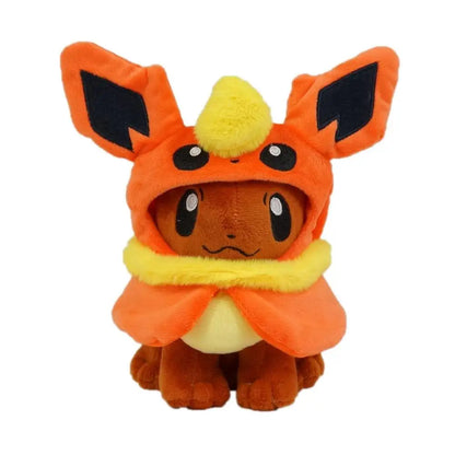 7 Styles 8" Pokemon Eevee Poncho Umbreon Espeon Jolteon Vaporeon Sylveon Flareon Plush Doll Stuffed Toys