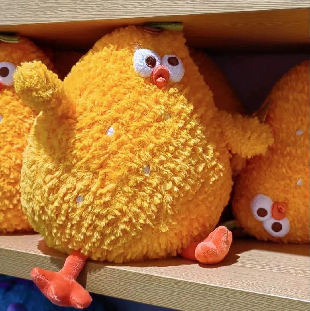 New Chicken&Leg Chicken Soft Gingerbread Chicken Dolls Decor Cartoon Simulation Fruit Animals Stuffed Toy Pillow Birthday Gifts