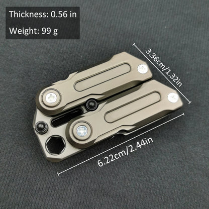 Magnetic Fidget Coin EDC Adult Decompression Toy Anxiety And Stress Relief Multifunctional crowbar Fidget Slider Spinner Gift