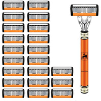 1 handle 21blades