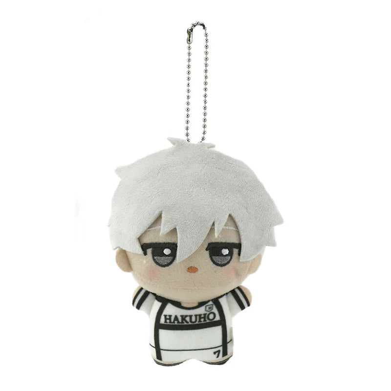 10cm New Japan Haikyuu Plush Toy Hinata Shoyo Keychain Tobio Kageyama Yu Nishinoya Bag Pendant Mini Volleyball Stuffed Doll Gift