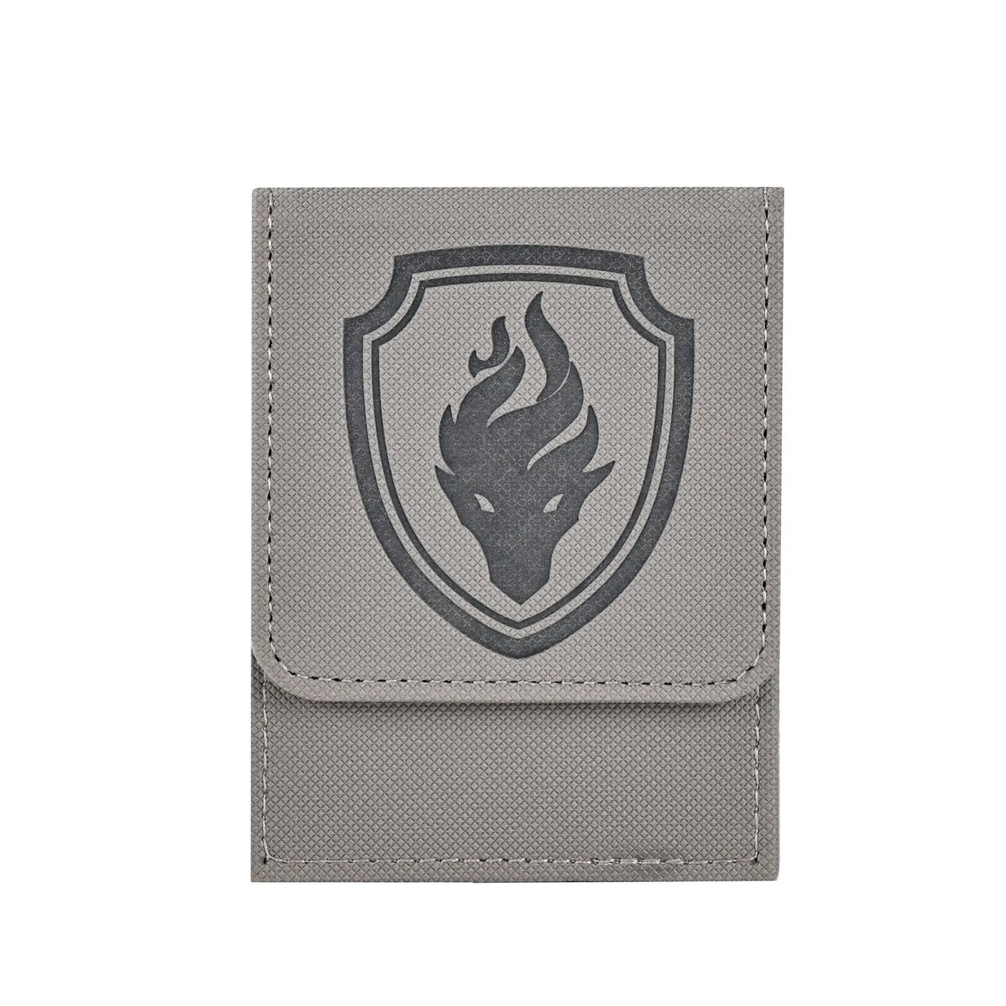 Premium Magnetic Card Deck Box - Secure Showcase for 110+ Cards, Durable Faux Leather, Display Window, Ideal for Sport，Game card