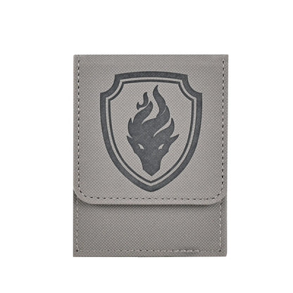 Premium Magnetic Card Deck Box - Secure Showcase for 110+ Cards, Durable Faux Leather, Display Window, Ideal for Sport，Game card