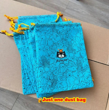 Hot tea bag Jc Cute Plush Toy label cute girl bag charm plush toy keychain Kawaii plush toy Limited New Gift bag