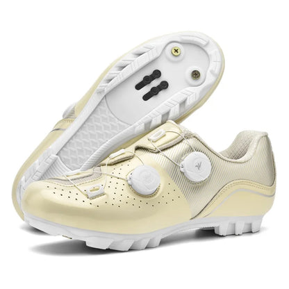 2026 MTB Cycling Sneaker Men A5 Leather Self-Locking Cleat Spd Road Bike Shoes Women Flat Trail Train Mountain Bicycle Shoes