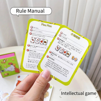 Hot Chicken Chiu Chiu Board Game Drecksau Dirty Pig Black Sheep Piou Piou Party Game Cards Intellectual Toy Kid Gift