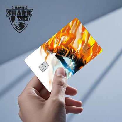 100% New Arrival Conch Money Bow Anime Speend or Save Meme Credit Card Film Debit Card Sticker Skin