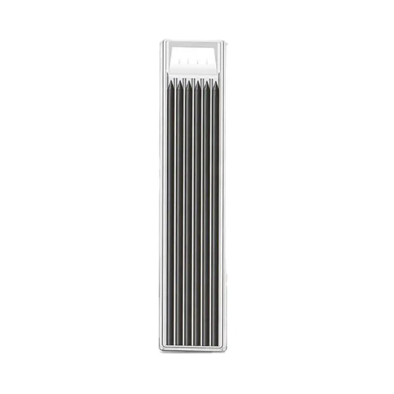 2.8mm Solid Carpenter Mechanical Pencil with Sharpener for Woodworking Construction Long Head Carpenter Pencil Stationery Supply