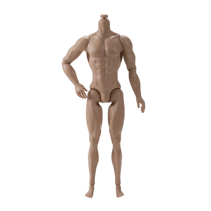 30CM Beige Coffee 1/6 Male Yoga Doll Body DIY Dressing Doll Figure Parts Accessories for Collectible Toys