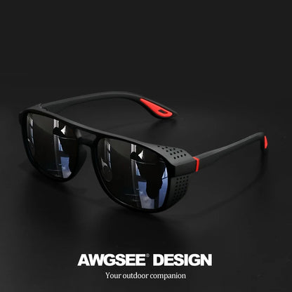 Professional Sports Sunglasses - Polarized Windproof UV400 for Cycling Running Outdoor Enthusiasts UV400