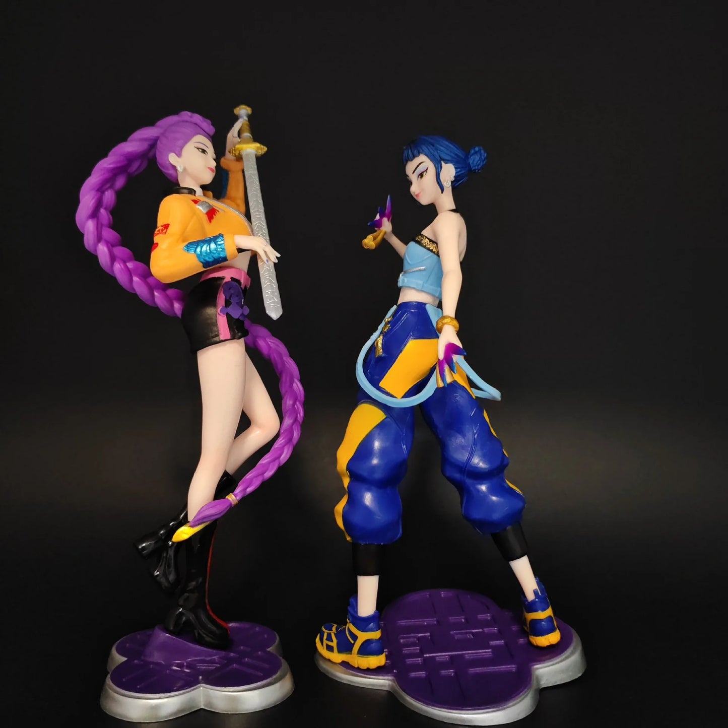 New Arrival Cute Anime Girl Figure Lumi Mila Zoe Character Model Pvc Desktop Ornament Cartoon Collectible Decoration Gift Fans