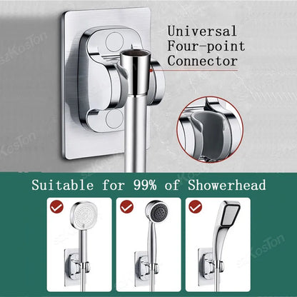 Flexible Anti Winding 1.2/1.5/2m High Pressure GI/2 Universal Interface PVC Handheld Shower Head Hose Faucet Extension Pipe