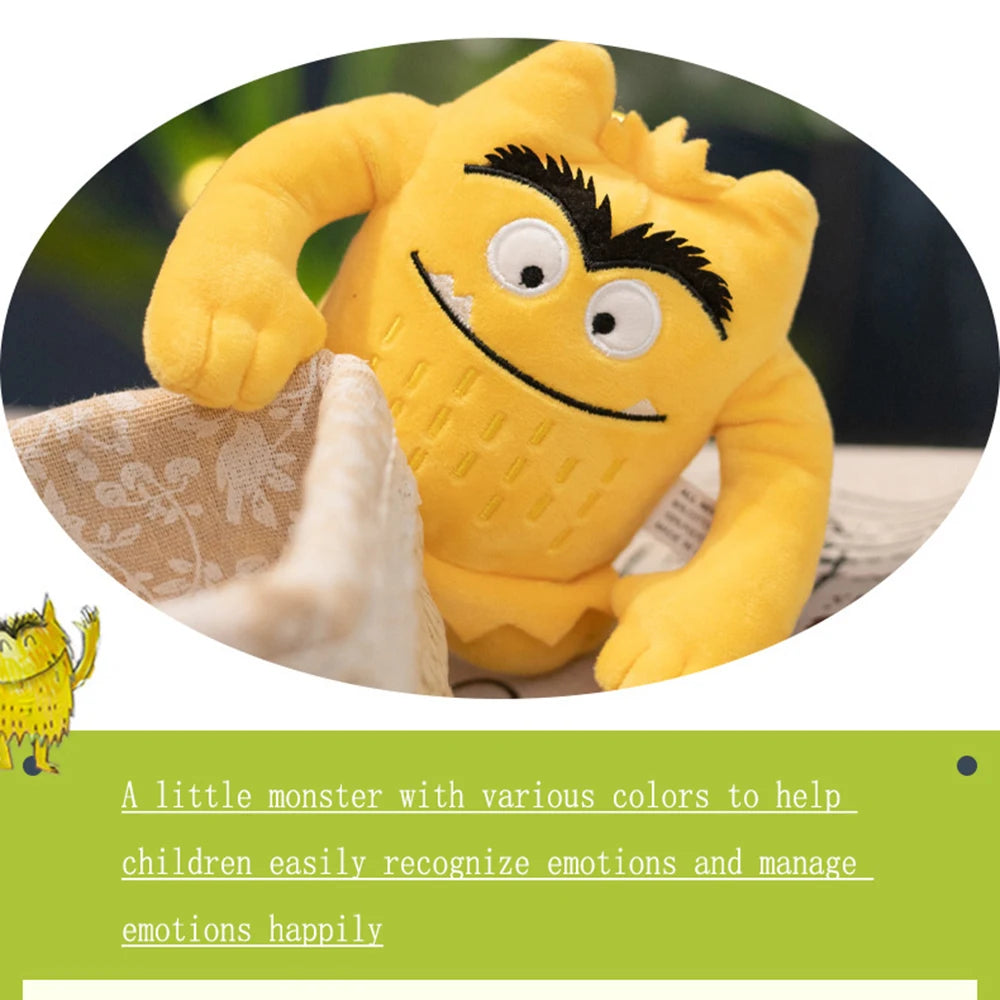 Creative Colorful Monster Throw Pillow Dolls Stuffed Toys Super Soft Office Chair Cushion Home Decor Girls Kids Birthday Gifts
