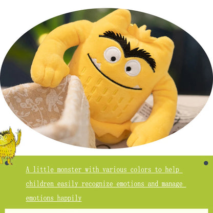Creative Colorful Monster Throw Pillow Dolls Stuffed Toys Super Soft Office Chair Cushion Home Decor Girls Kids Birthday Gifts
