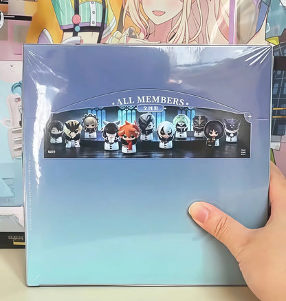 Mihoyo Genshin Impact Fatui Harbinger Q Version Series Blind Box Desktop Mini Doll Model Toys Trend Decoration Surprise Gifts