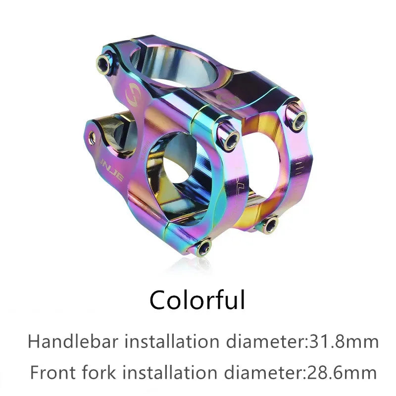 MTB Road Bike Stem CNC Mountain Bicycle Bridge Short Power 31.8mm High Strength Climbing Riser