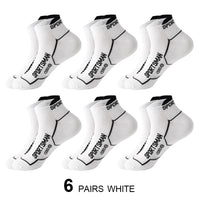 6 Pairs White