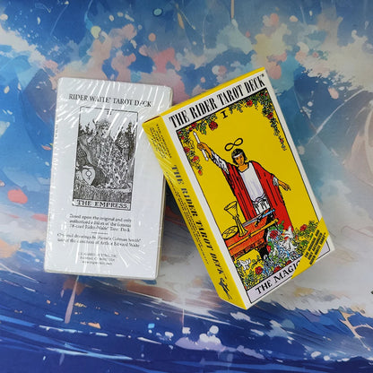 12x7CM The Rider Tarot Deck Cards one of the top 10 tarot decks of all time Tarot Deck,English Guide,Tarot for Beginners
