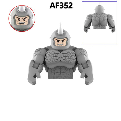 Movable Model Brick Juggernaut Lizard Rhino Abomination Assemble Compatible Action Figures Puzzle Kids Toy Building Blocks Gifts