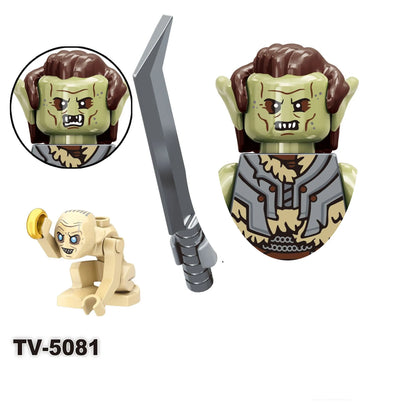 PG517 PG518 PG519 PG520 King Anime Movies Figs Bricks Dolls Mini Action Toy Figura Building Blocks Toys Doll