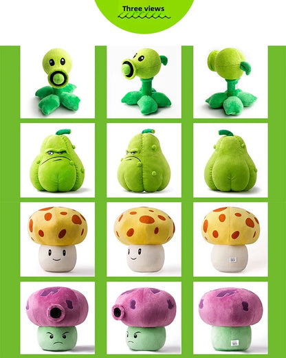 Plants vs Zombies 2 Sunflower Peashooter Coconut Plush Doll Toy Pillow Toy Figures  Soft Large Zombie Pillow Teens Holiday Gifts