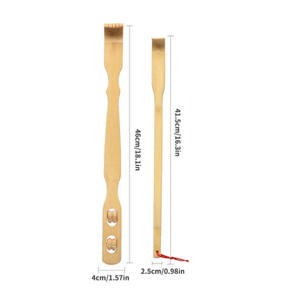 Bamboo Made Itching And Scratching Device Home Massage Anti Itch And Back Scratching Device Scratching Rake Massage Stick