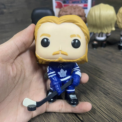 Baseballer Ice Hockey Star Athlete Action Figures Cute Cartoon Doll Desktop Ornament Gym Decoration Collectibles Toys Kids Gifts
