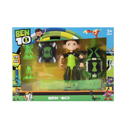 Omnitrix BEN10 Action Figures Ben Tennyson Projection Watch Deformation Sound Light Doll Smart Watch Children's Birthday Gifts
