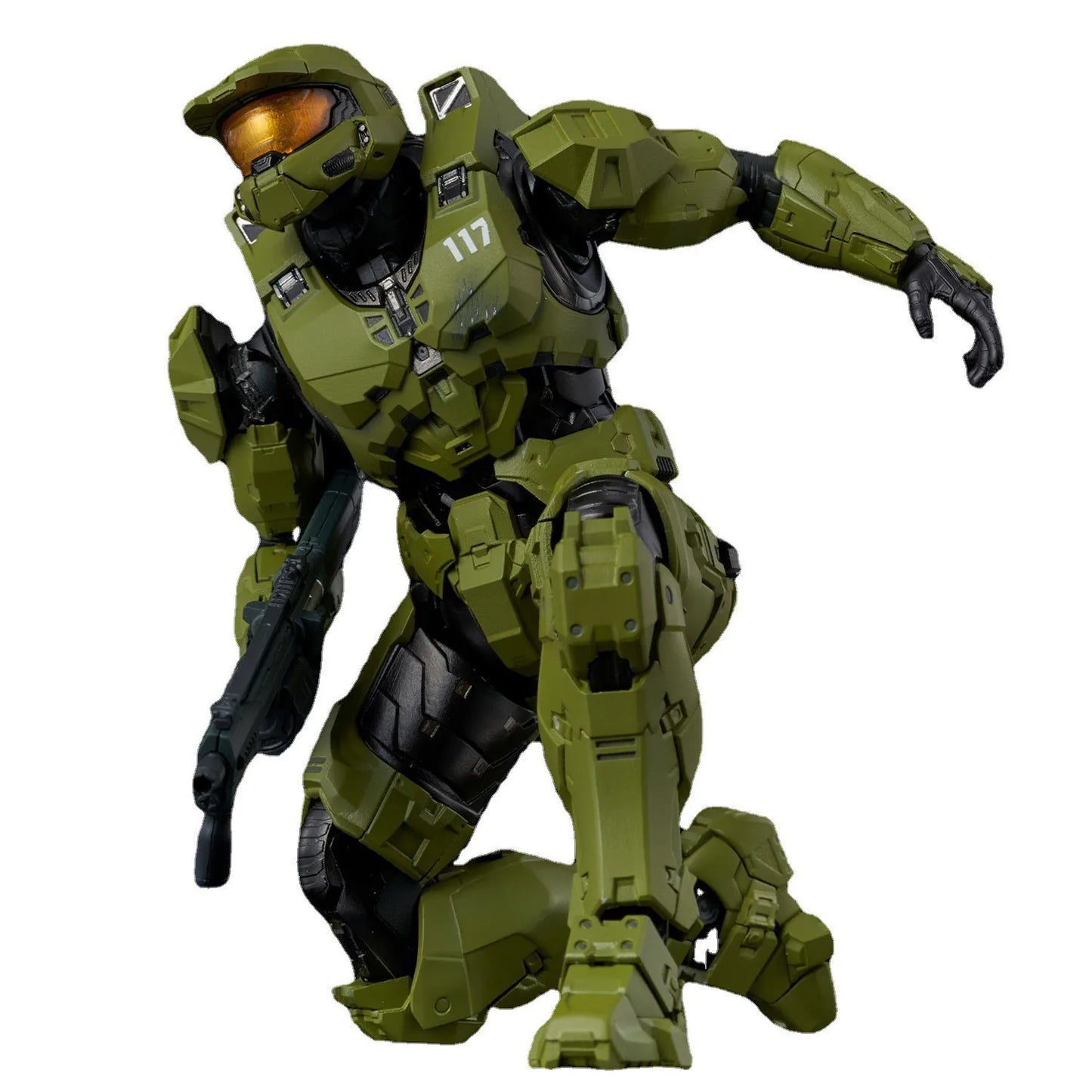 Game 18CM RE:EDIT Reach 1/12 SCALE MASTER CHIEF MJOLNIR MARK V1 Articulated Action Figurine Collectible Ornaments Cool Boys Gift