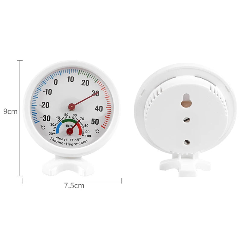 2 In1 Fridge Thermometer Hygrometer Mini LCD Digital Temperature Humidity Meter Detector Indoor Room Thermograph