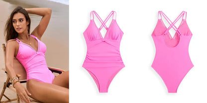 New Sexy One Piece Swimsuits Closed Women's Swimwear Push Up For Swimming Wear Body Bathing Suits Beachwear Pool Bather 2026