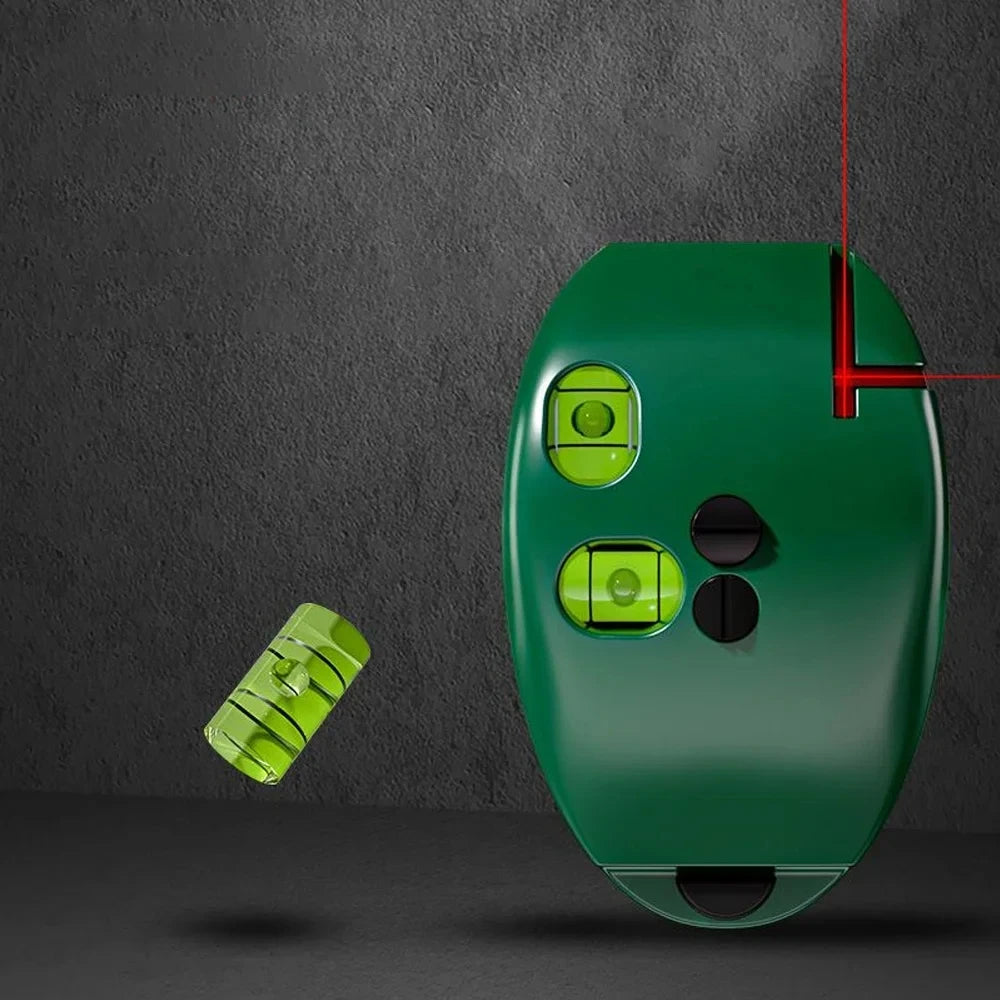 90 Degree Laser Level Electronic Infrared Line Level High Precision Long Distance Wall Level Tool Battery Powered Portable Measu