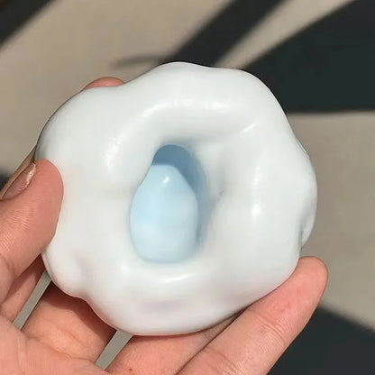 Shapeable Vacuum Squishies Sand Ball Grape Stress Ball Stress Relief Noisy Ball Desktop Squeezing Soothing Toy Birthday Gift
