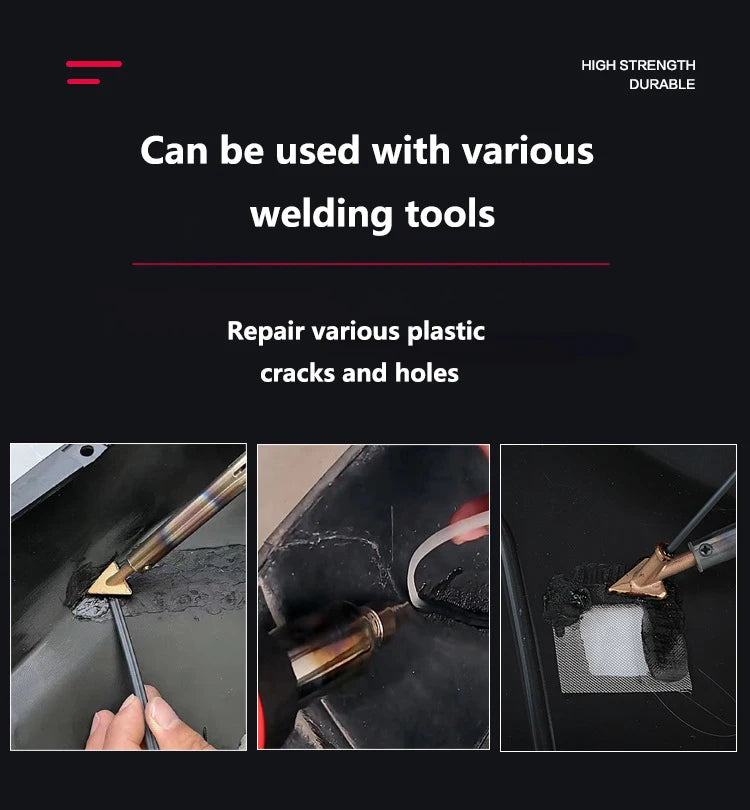 Plastic Repair Mesh Stainless Steel Welding Wire Repair Plastic Hole Crack Repair Car Bumper Mesh Heat Resistant Auto Parts
