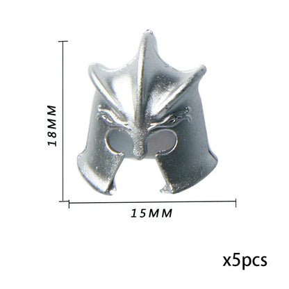 Viking Pirate Age Bullhorn Hat Medieval Knight Roman Warrior Soldier Helmet Action Figures Building Blocks Toys For Children