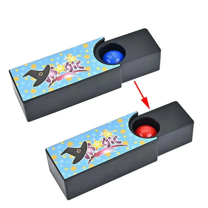 3pcs New Funny Gadgets Kids Toys Changeable Magic Box Turning the Red into the Blue Ball Props Tricks Classic