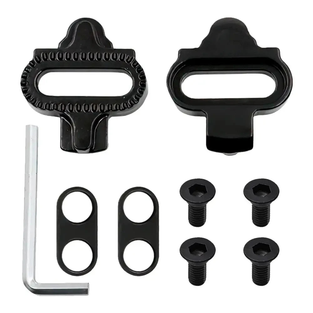 Mountain Bike Shoes Cleats for Shimano SH51 SPD MTB Cleats Multi-Release Spd Pedal Cycling Shoes Clips Set Bicycle Accessories