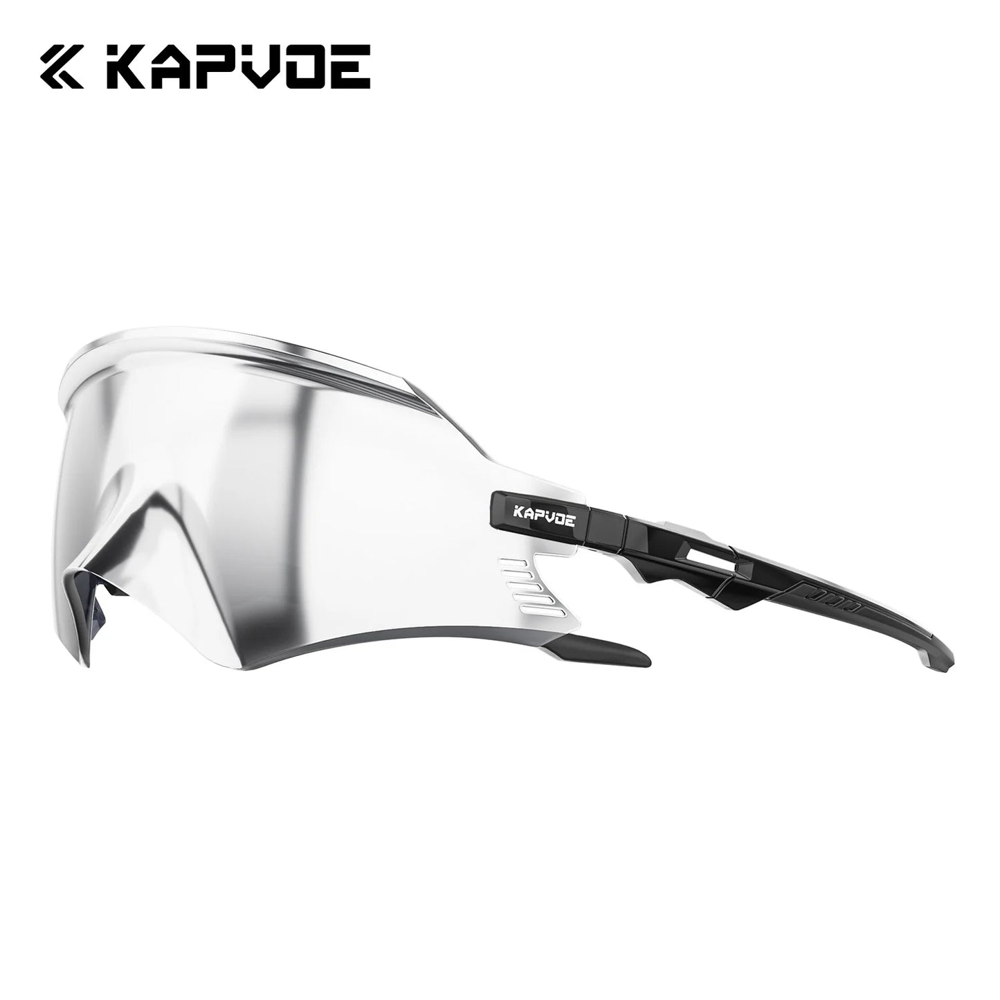 KAPVOE Photochromic Cycling Sunglasses Men Road Driving Bike Glasses Outdoor Sports Hiking Women Bicycle Cycling UV400 Goggles