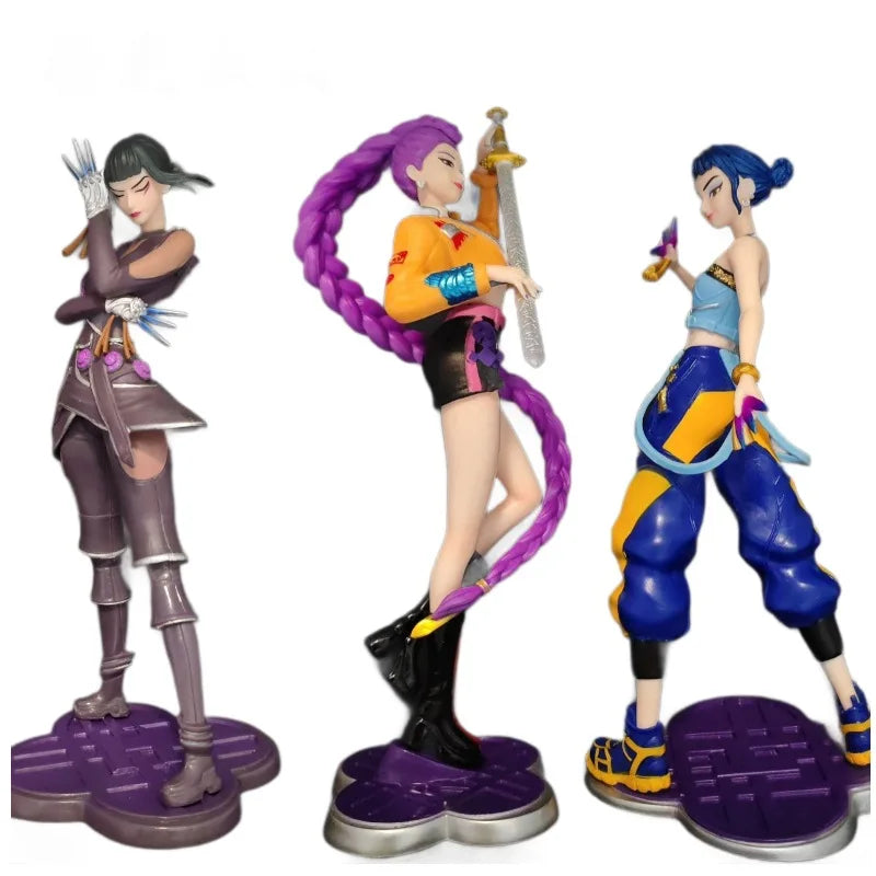 New Arrival Cute Anime Girl Figure Lumi Mila Zoe Character Model Pvc Desktop Ornament Cartoon Collectible Decoration Gift Fans